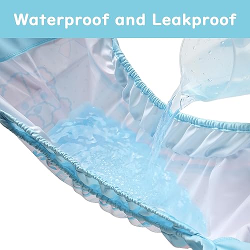 Miniatura 3 de Littleforbig Funda de pañal para adultos, lavable, ajustable, reutilizable, impermeable, talla única, patrón de pantalones para ir al baño