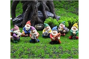 MAOMIA Mini Gnome Figurines