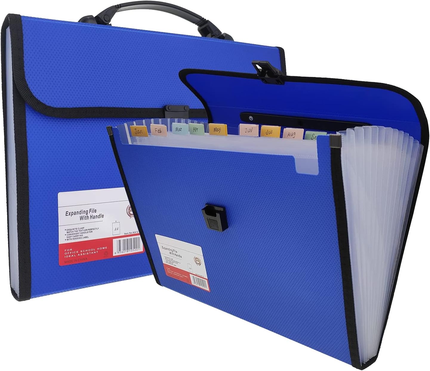 Buy Expanding File Folder with Labels, 13 Pocket Accordion File Folder Document Organizer