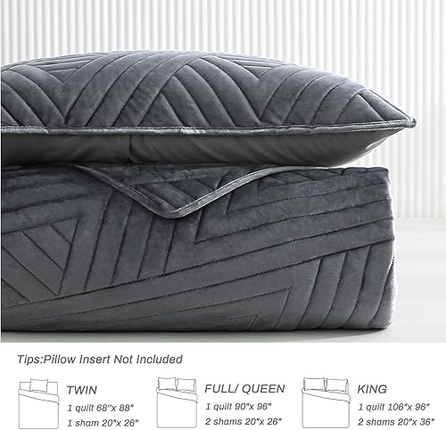 Miniatura 6 de Exclusivo Mezcla Juego de edredón de terciopelo súper afelpado tamaño individual con funda de almohada, juego de edredón reversible de 2 piezas