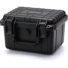 Mayouko Tragbarer Werkzeugkasten mit sto festem Schwamm wasserdicht IP67 wasserdichter Hartschalenkoffer mit Schaumstoffeinsatz wasserdichter Hartschalenetui 26 cm Lx24 cm Bx17 cm H
