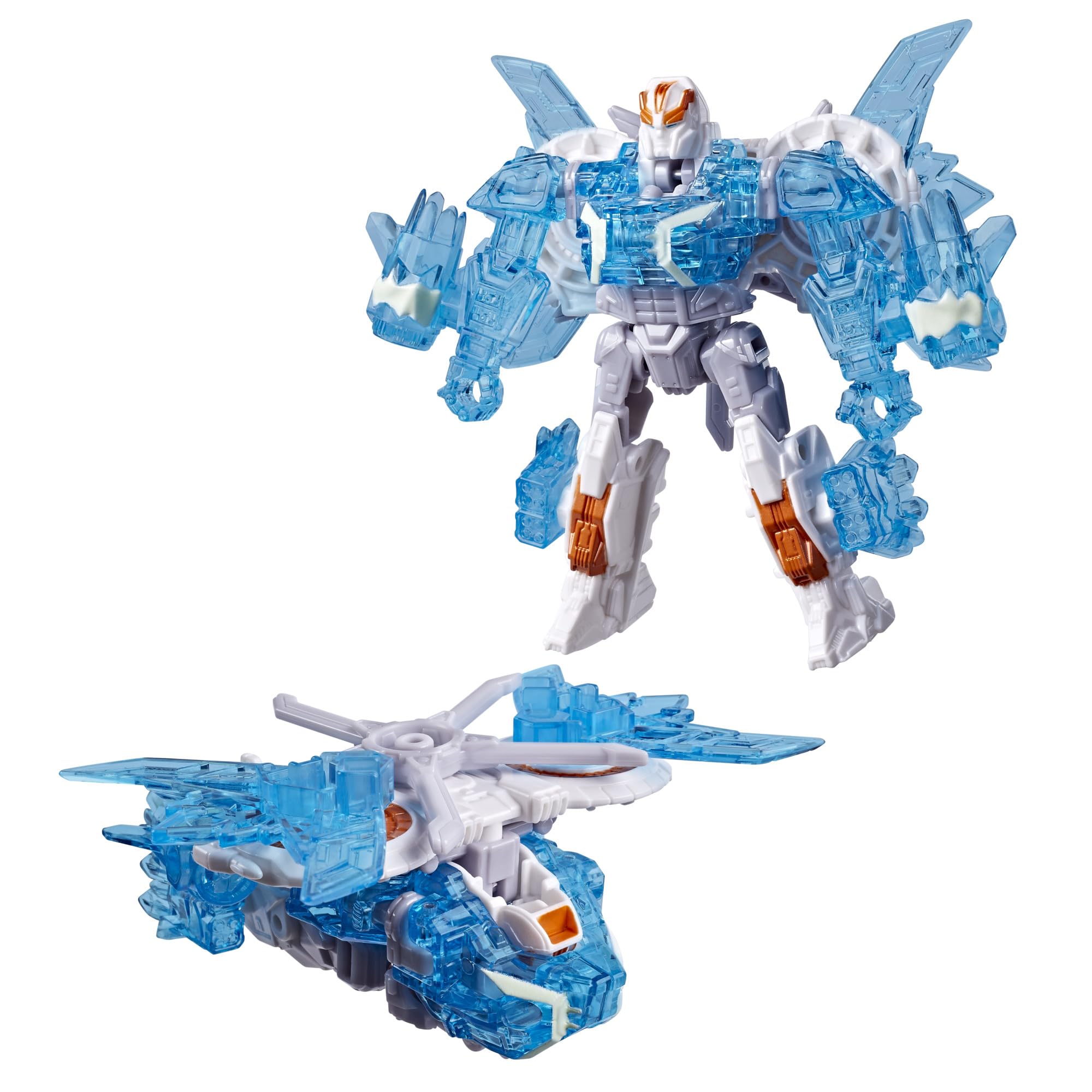 Transformers CYBERWORLD Autobot Ratchet Armoured Cyber Changers Energon Surge Action Figure | Quick Change to Helicopter Mode | Robot Toys for Kids 6+