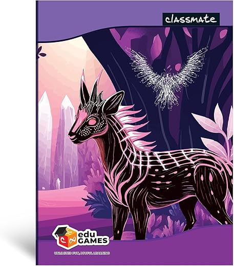 Classmate Long Book| 384 Pages | Single Line | 29.7cm x 21.0cm | Pack of 4 | Long Size Ruled Notebook for School Students