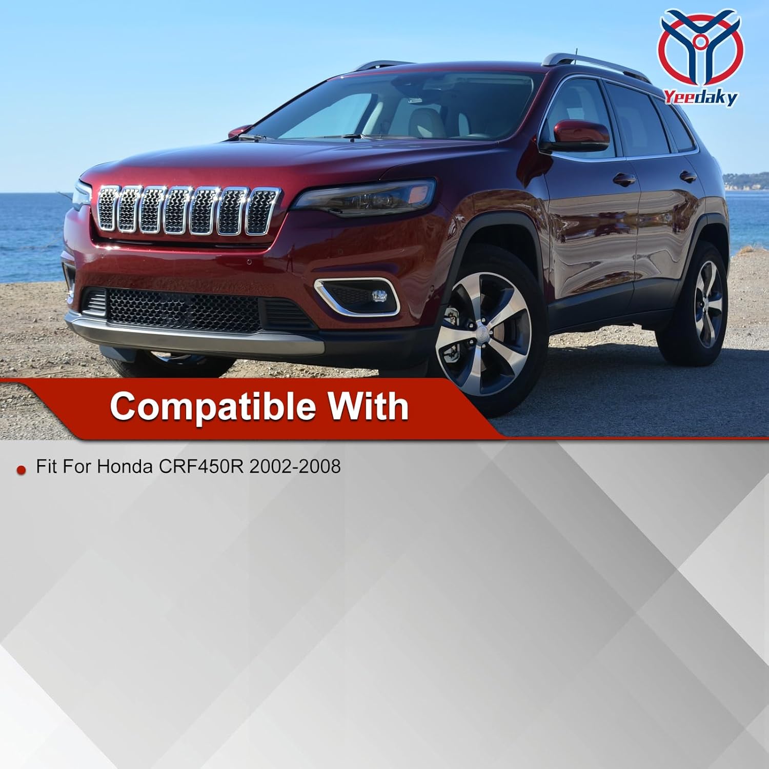 Cylinder Head for Honda CRF450 CRF450R Engine cylinder liner Standard Bore 96.00mm Aftermarket Automotive Parts Replacement OE#12100-MEB-670, 12100-MEN-671