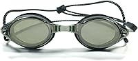Vista 2 de Gafas de natación anti niebla con correa elástica de ajuste rápido