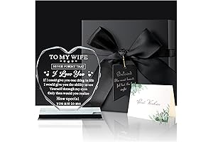 Gifts for Wife Romantic Engraved Acrylic Plaque Sign Night Light Personalized Wedding...