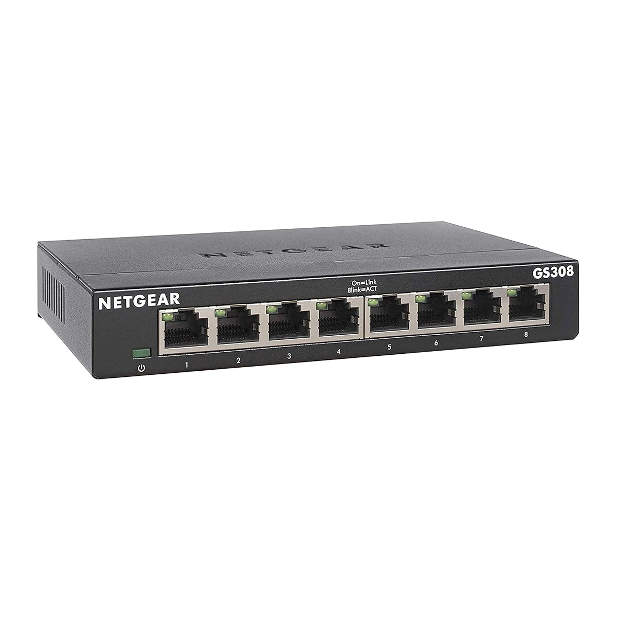 NETGEAR 8-Port Gigabit Ethernet Unmanaged Switch, Desktop, Internet Splitter,