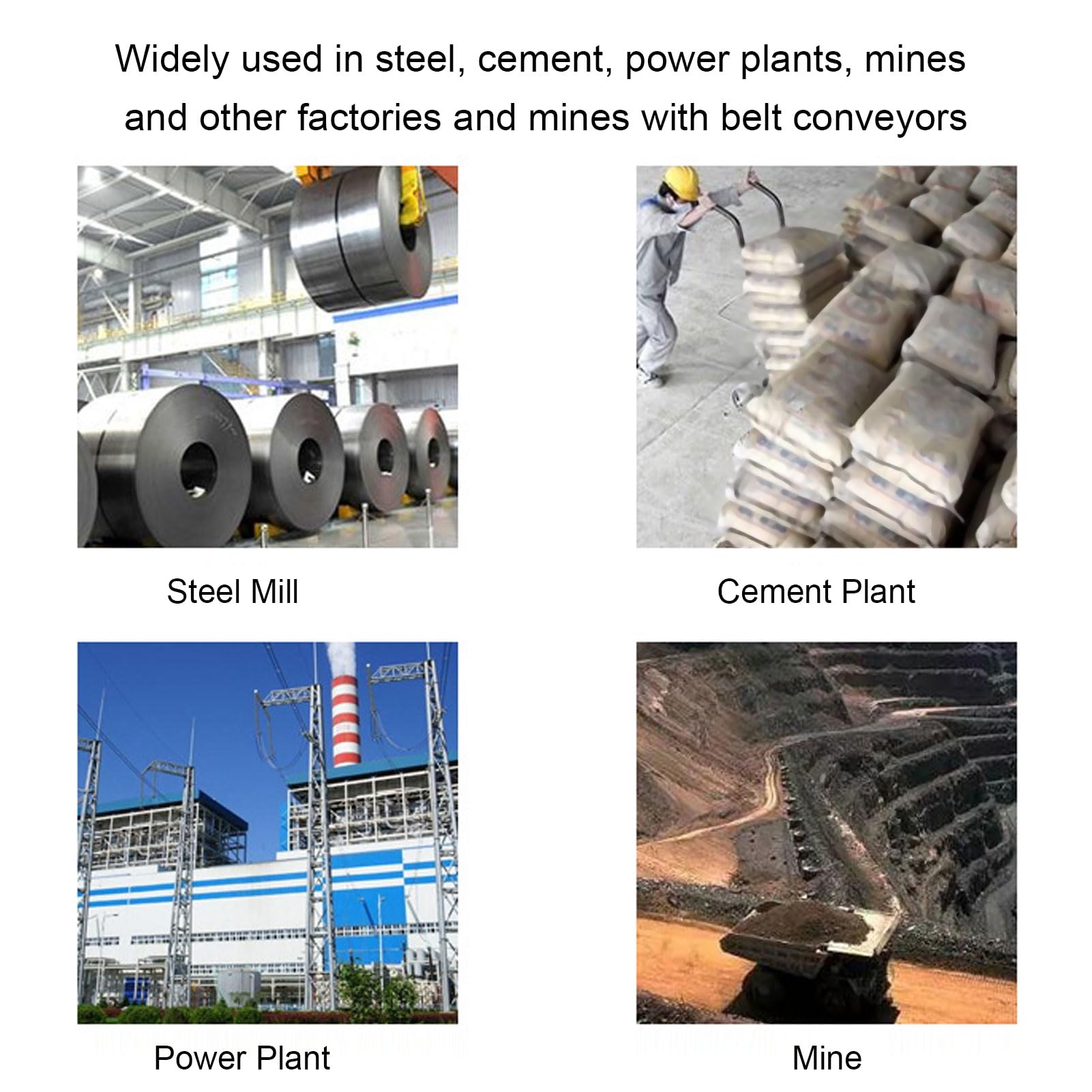 Cinta Transportadora de Aleación de Aluminio, Interruptor de Parada de Emergencia de Seguridad, Dispositivo de Sensor de Protección, Reinicio Manual para Uso Industrial