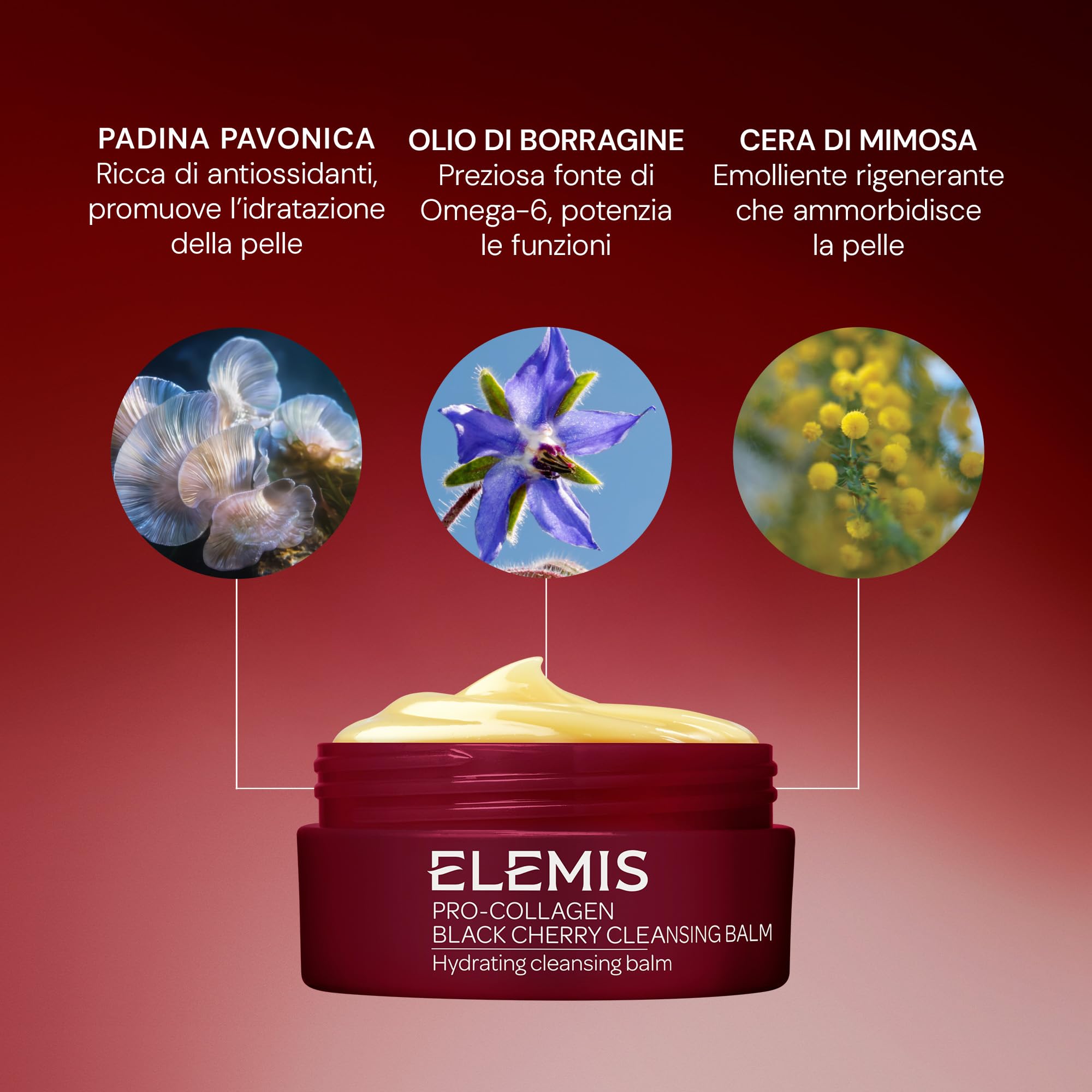 ELEMIS Pro-Collagen Black Cherry Cleansing Balm 100g