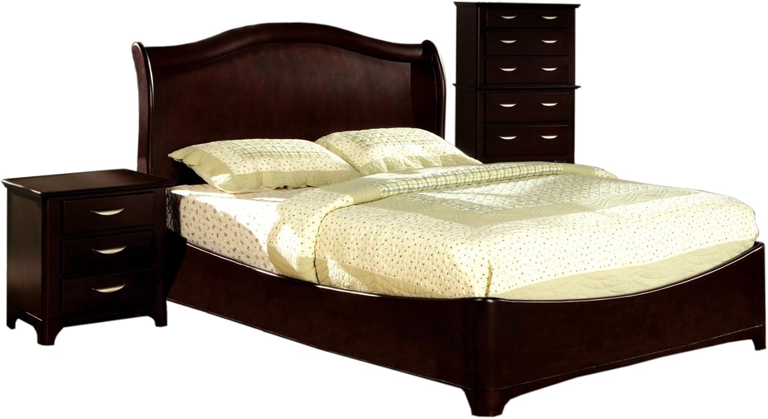 Furniture of America Borus Modern 3Piece Low Profile