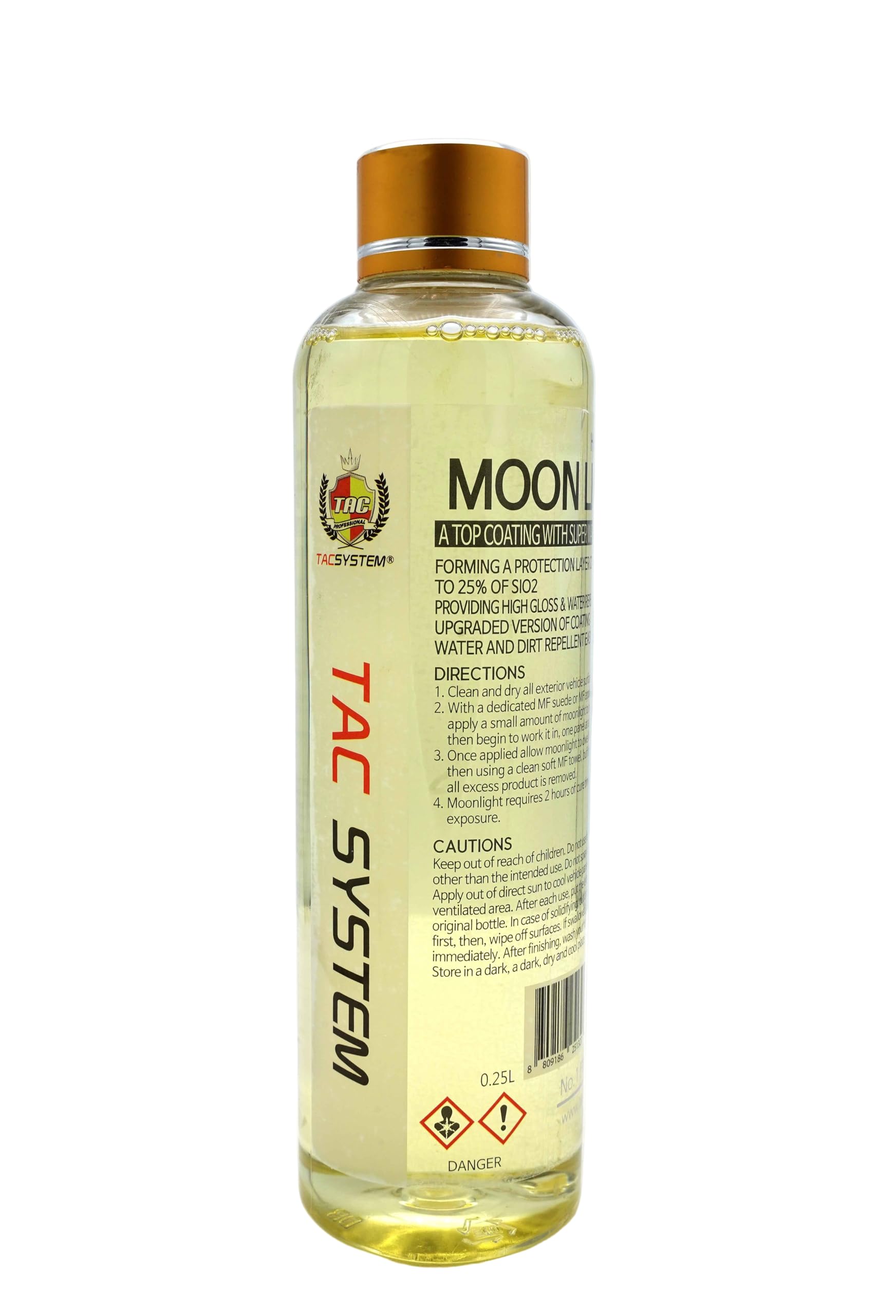 TAC SYSTEM Moonlight V2 Symphonie pour revtement de voiture de luxe et  parfum d'ambiance 250 ml | Protection cramique durable avec 25 % de SiO2  et grande exprience aromatique : Amazon.ca: Auto