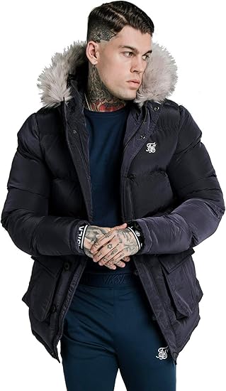 Siksilk ripstop puff parka jacket Clearance