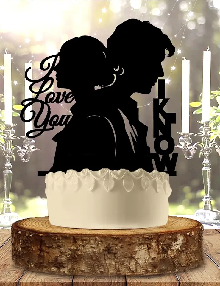 Star Wars Wedding Han and Leia I love...