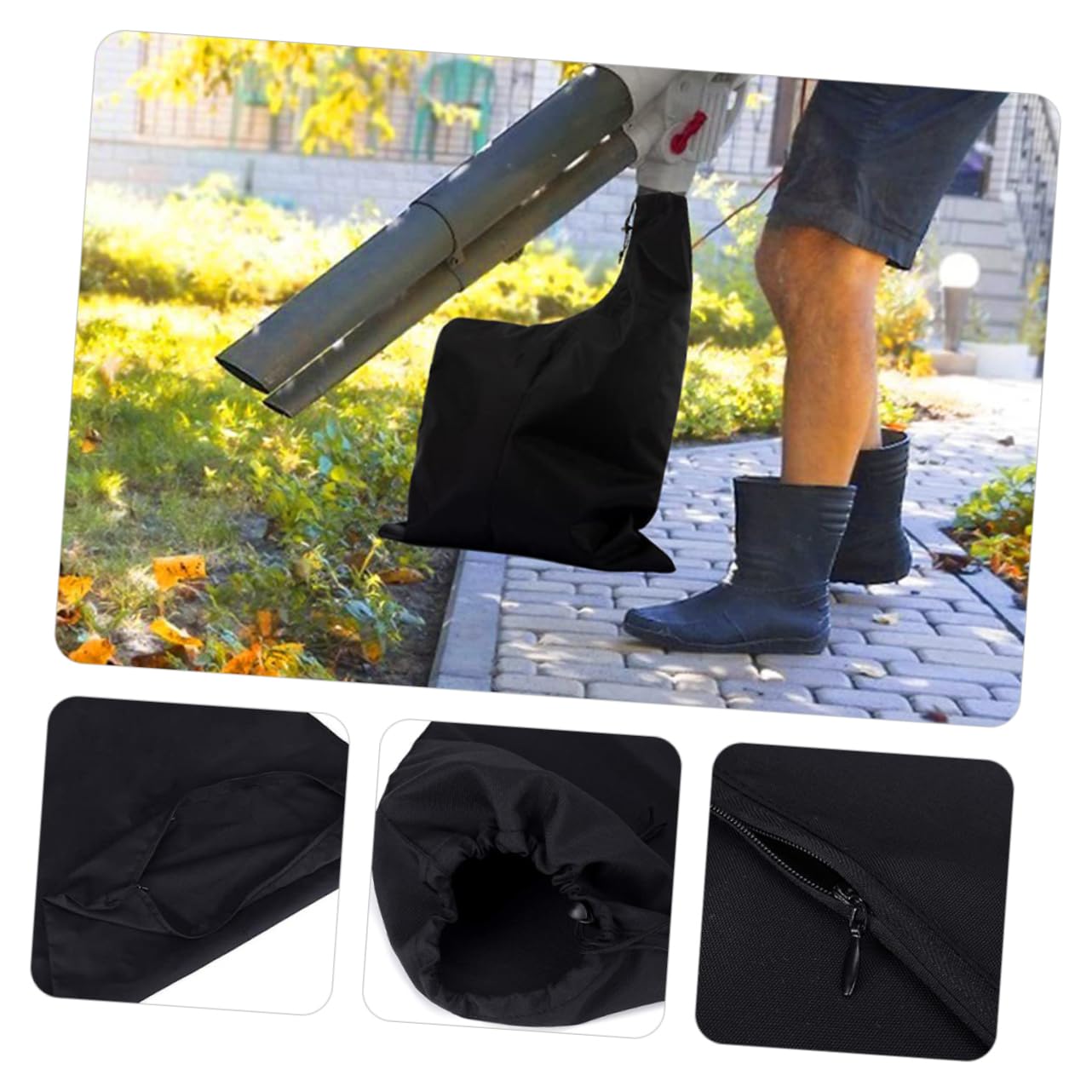 TOYANDONA 5 Series Bolsa De Recogida para Soplador De Jardín Resistente Y Reutilizable Fabricada Oxford para Recolección De Caídas Y Residuos De Jardín 2 Piezas X 5