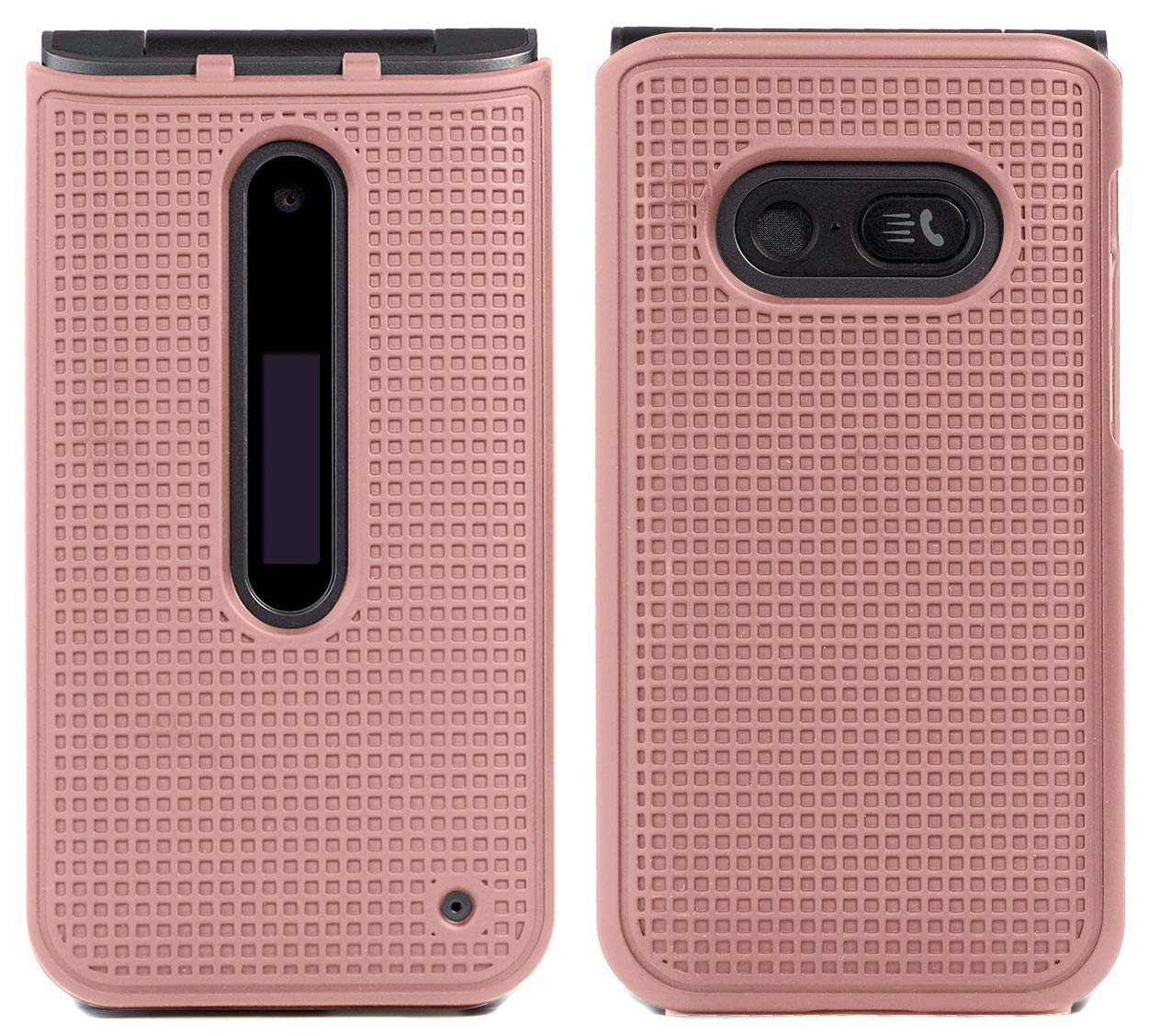 Case for LG Wine 2 LTE, Nakedcellphone [Rose Gold Pink