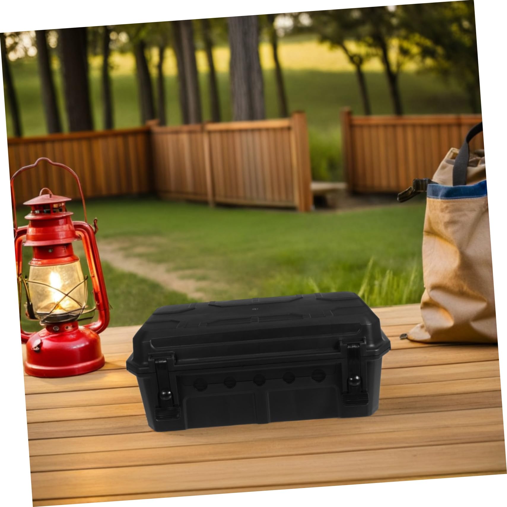 Scatola Stagna Elettrica per Esterni con Coperchio Resistente alle Intemperie Capiente per Prolunghe e Prese Adatta per Giardino Illuminazione Esterna e Attrezzature da Esterno