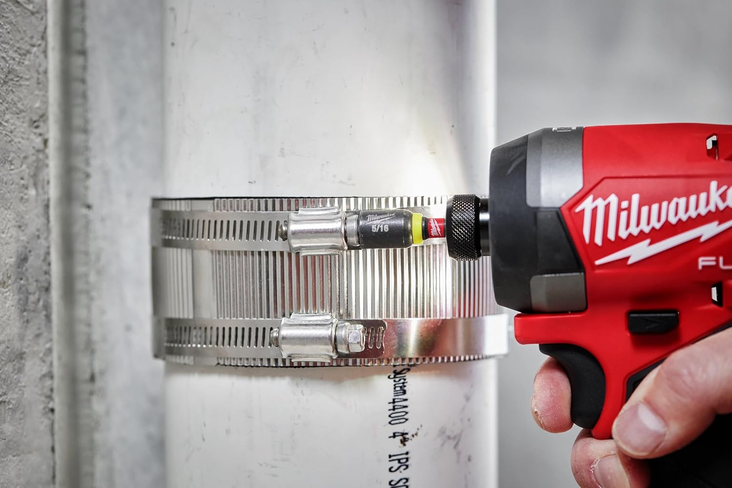 Milwaukee Electric Tool 49-66-4523 Shockwave Groove Nut Driver, 5/16 "