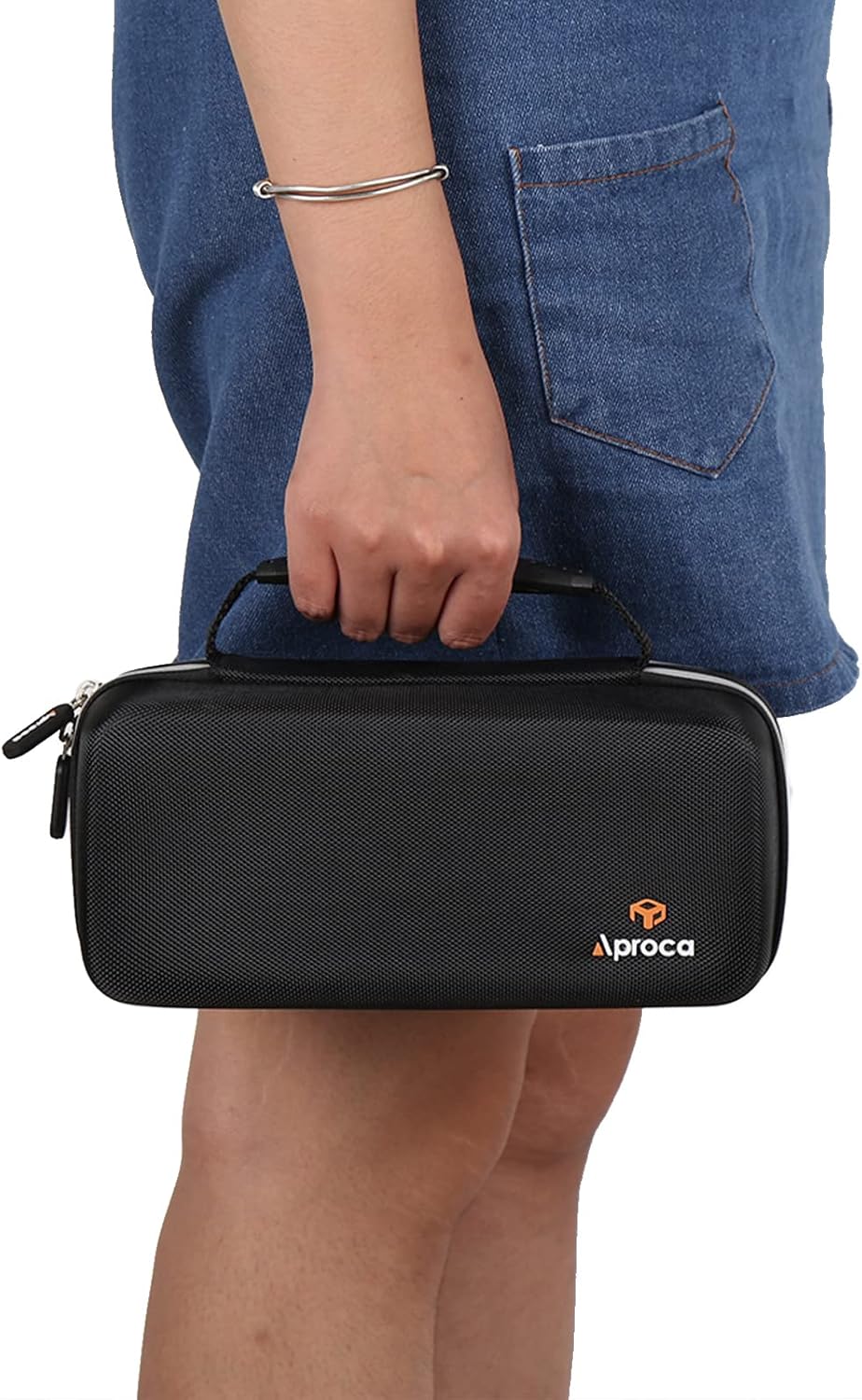 Aproca Case Compatible with HULKMAN Alpha85/Alpha85S/Alpha Pro Jump Starter, Portable Hard Storage Bag for Accessories (Case Only)
