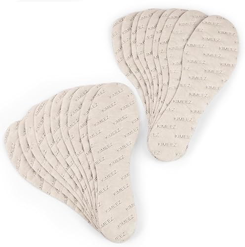 Miniatura 8 de KIMEEZ FOOTPALM - Forros desechables para zapatos para pies sudorosos, 20 pares de insertos de zapatos precortados para mujeres y hombres,