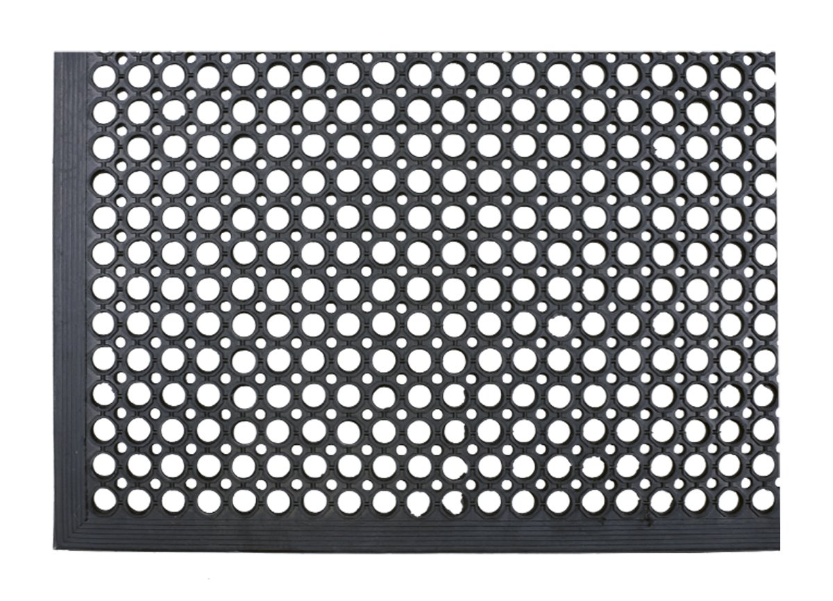 William Armes Rubber Mat, 150_x_90_cm ,Black