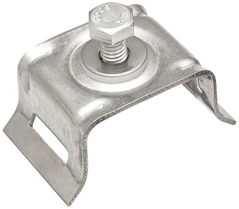 BAND-IT D02189 3/4" Slot, 200/300 Stainless Steel Flared Leg Single Bolt Brack-It 50 Per Box