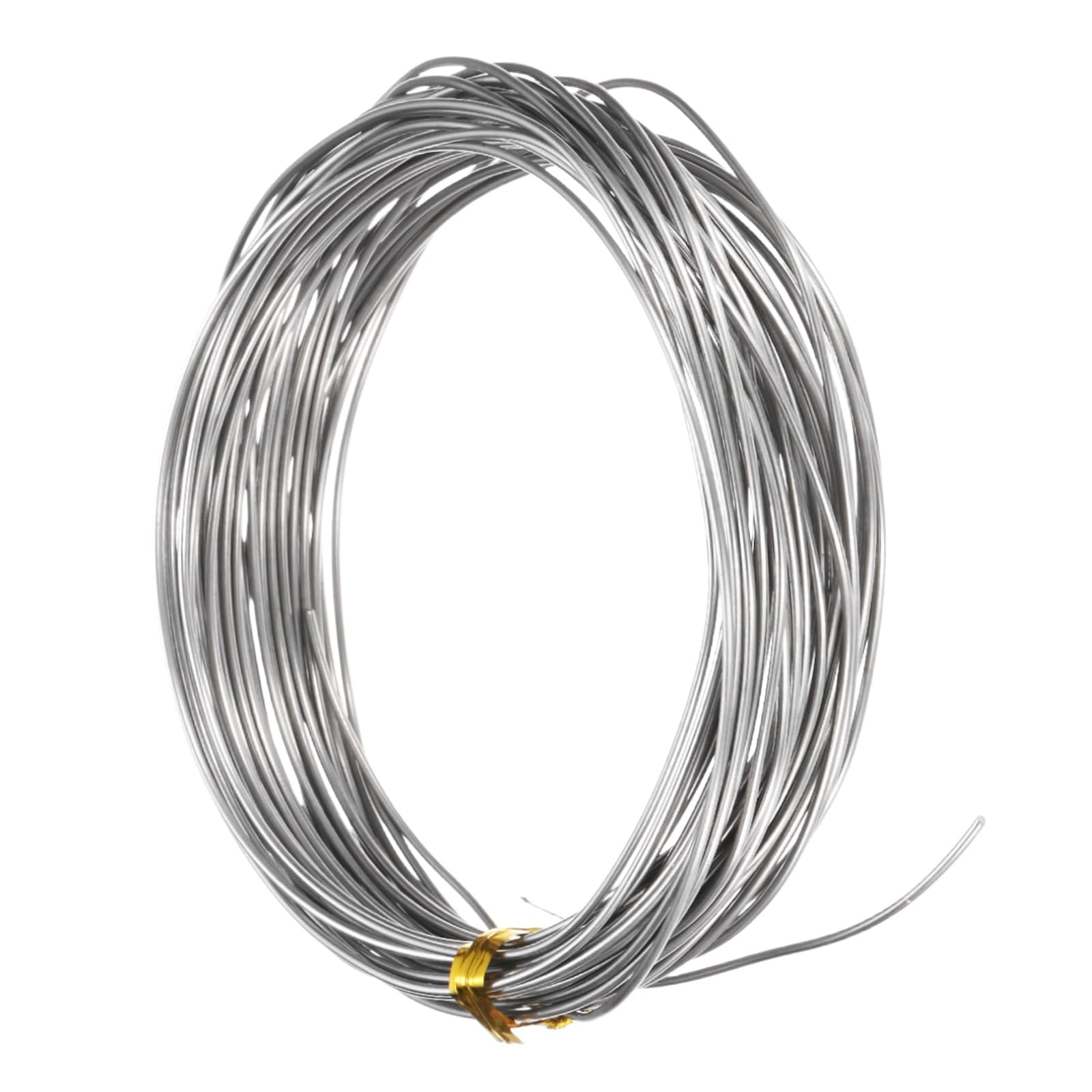 M METERXITY 17 Gauge Stainless Steel Craft Wire, 1.2mm 10m Bendable Floral Snare Wire for Jewelry Making/Sculpting/Armature Crafting/Floral Bonsai/DIY Crafts