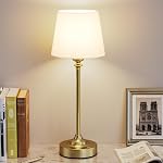 Rechargeable Cordless Table Lamp: 3000k Stepless Dimming, 1 Pack Black 4000mAh Battery Operated Wireless Touch Lamp for Dining Table, Counter, Living Room, Bedroom