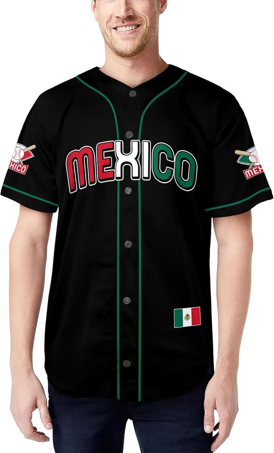 CHIARA CONTI11 Mexican Jersey - Men's Soccer & Baseball Jersey