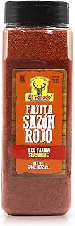 El Venado Fajita Sazon Rojo 24oz - Irresistibly Bold and Flavorful Fajitas Seasoning Mix for Grilling, Searing, and Sautéing - Elevate your Gastronomic Creations - (Pack of 1)