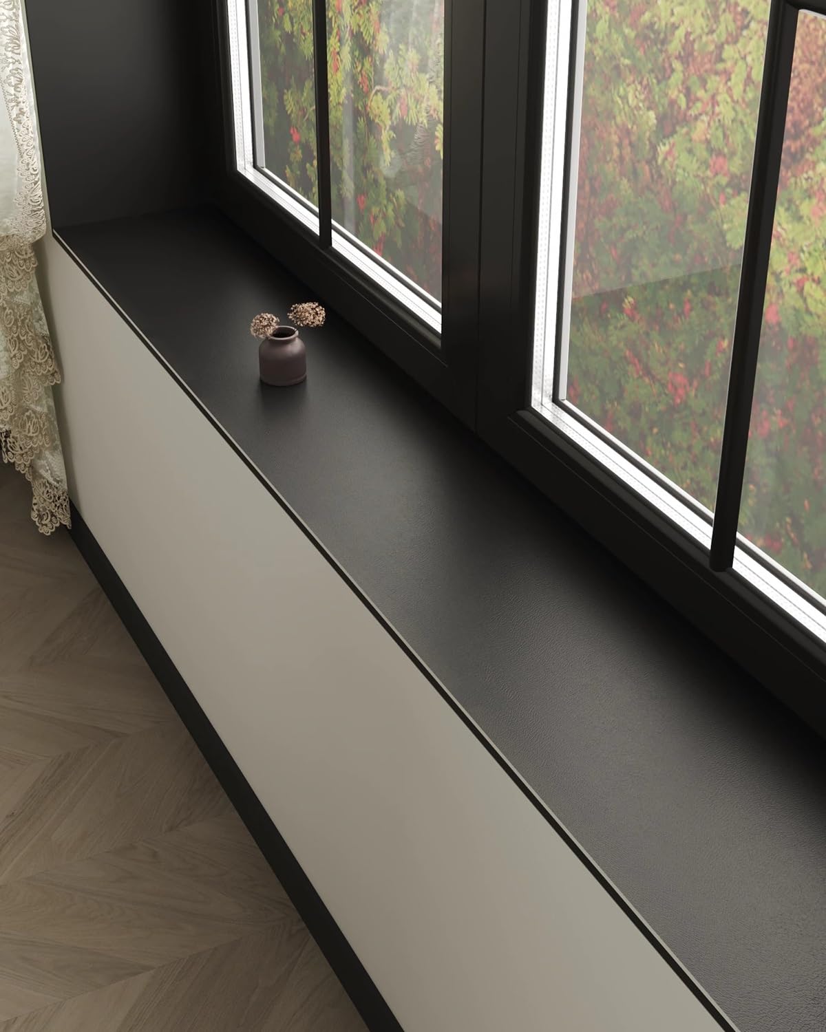 Tapis de rebord de fenêtre à séchage rapide absorbant anti-humidité