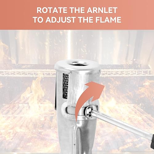 Miniatura 9 de 7636 Barras aromatizantes para Weber Spirit 300 II 300 y GS4 Spirit II 300 Series, Spirit E310 E320 E330 S310 S320 S330 con perilla de control