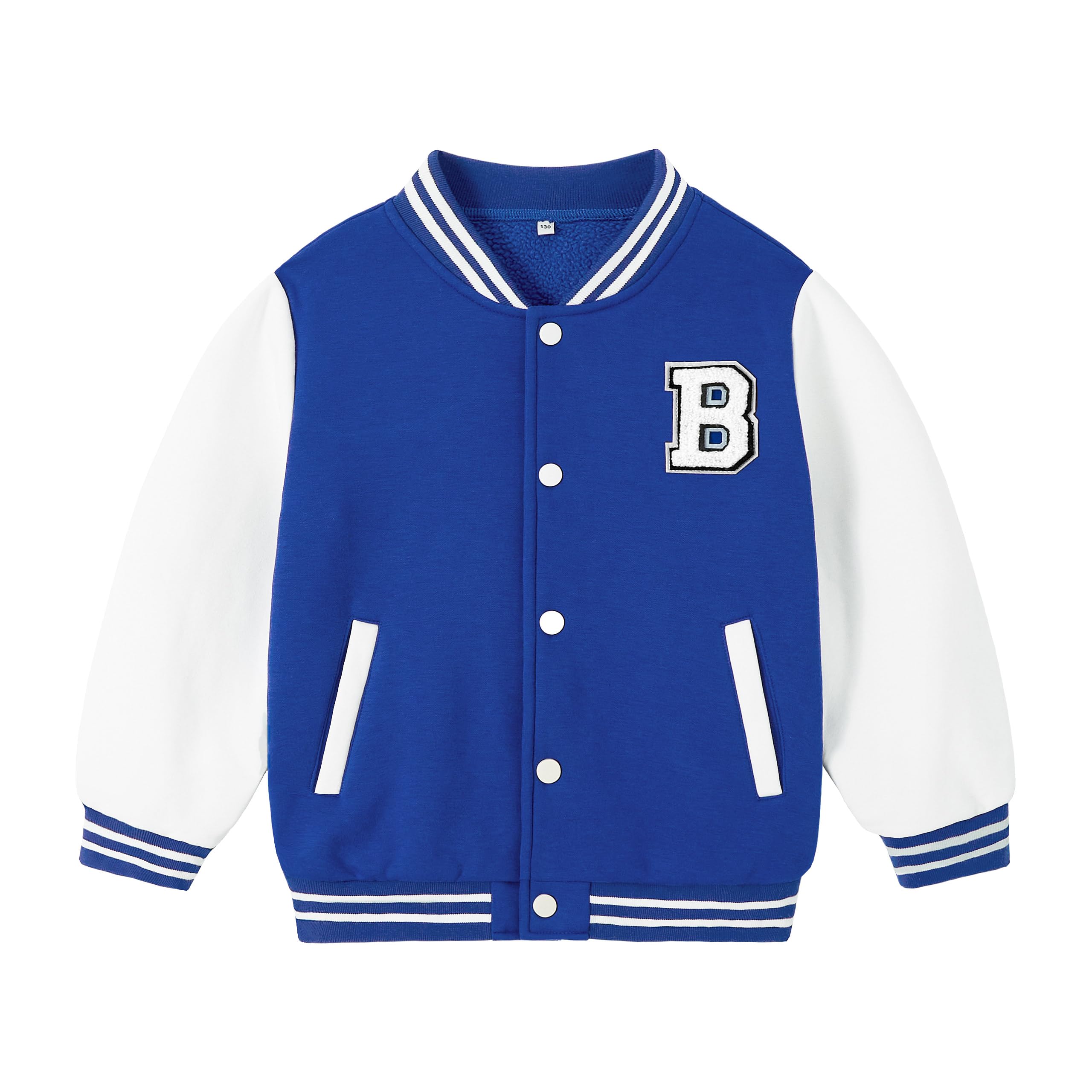 Varsity Baseball Jacket Letter Print Button Long - Temu