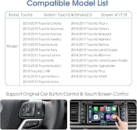 KAOLALI Vezeték Nélküli CarPlay Adapter Toyota Autókhoz - Touch2 és Entune2 Rendszerekhez (2014-2019) - Android Tükrözés, USB Csatlakozás

A 2