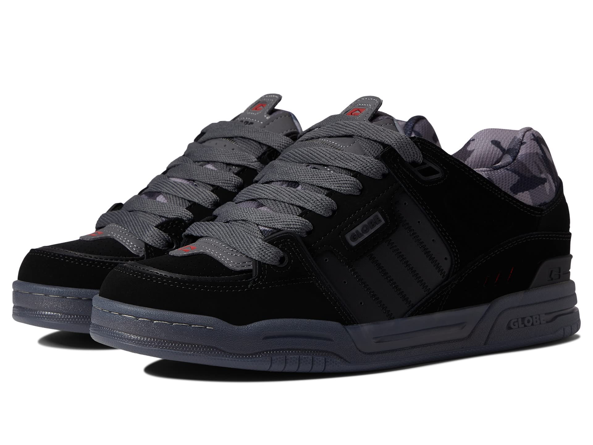 Globe Fusion Black/Clear/Camo 6 D (M)