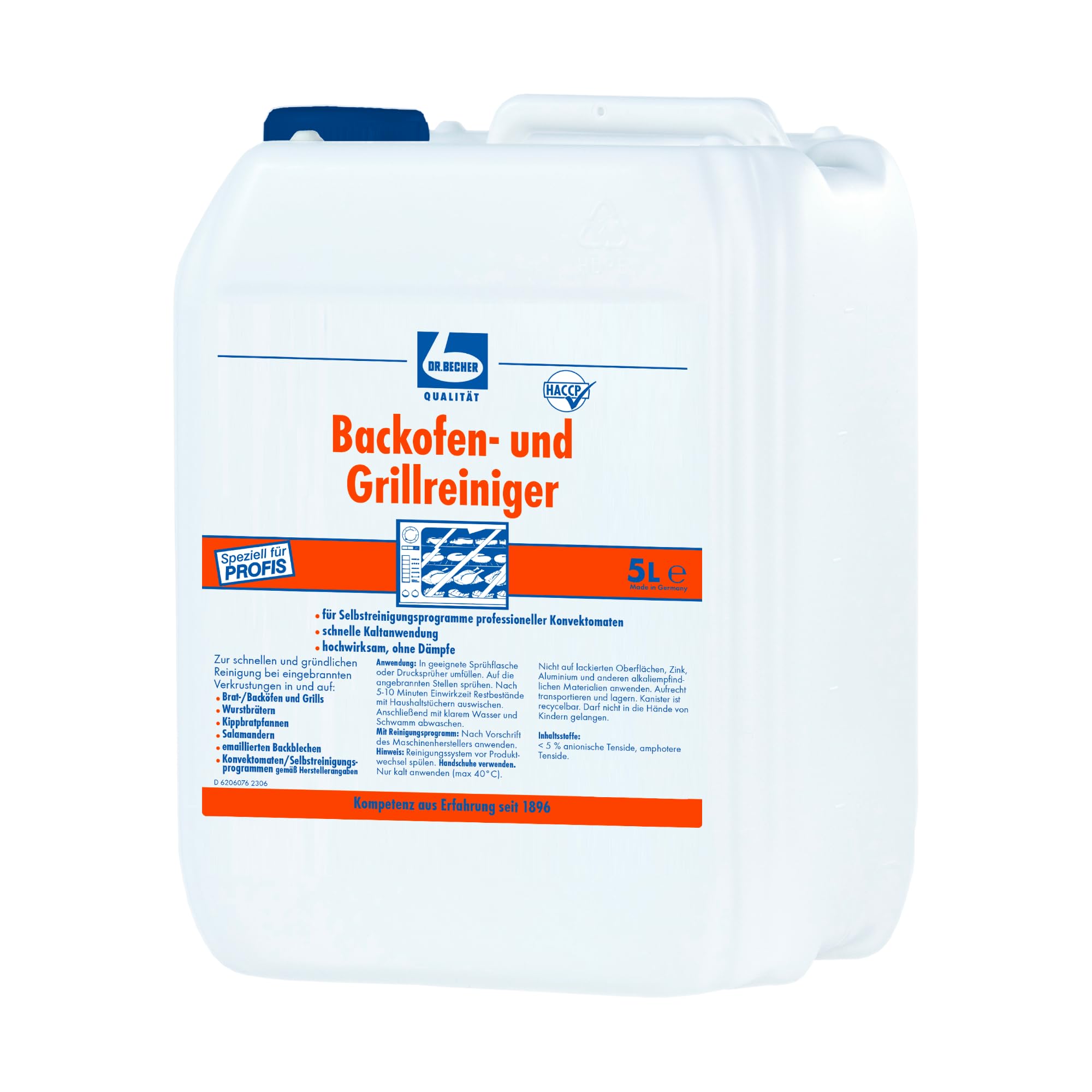 1 Dr. Becher Backofen und Grillreiniger 5 l