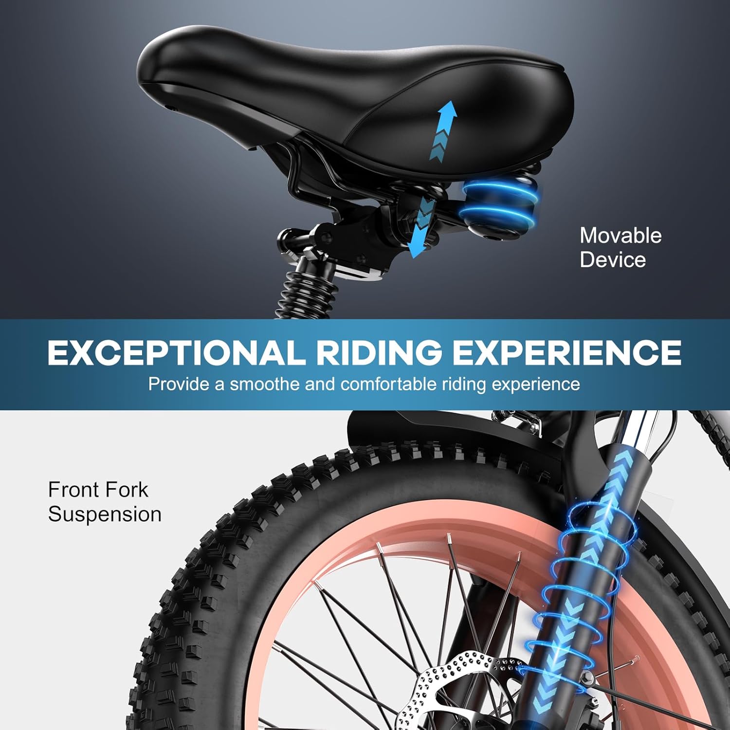 EUYBIKE Folding Electric Bike for Adults, 30MPH Foldable Ebike with 48V 18AH Hidden Removable Battery, 20" Fat Tire 750W Motor, 60+Miles Aluminium Alloy Mountain Bicycle White with Basket