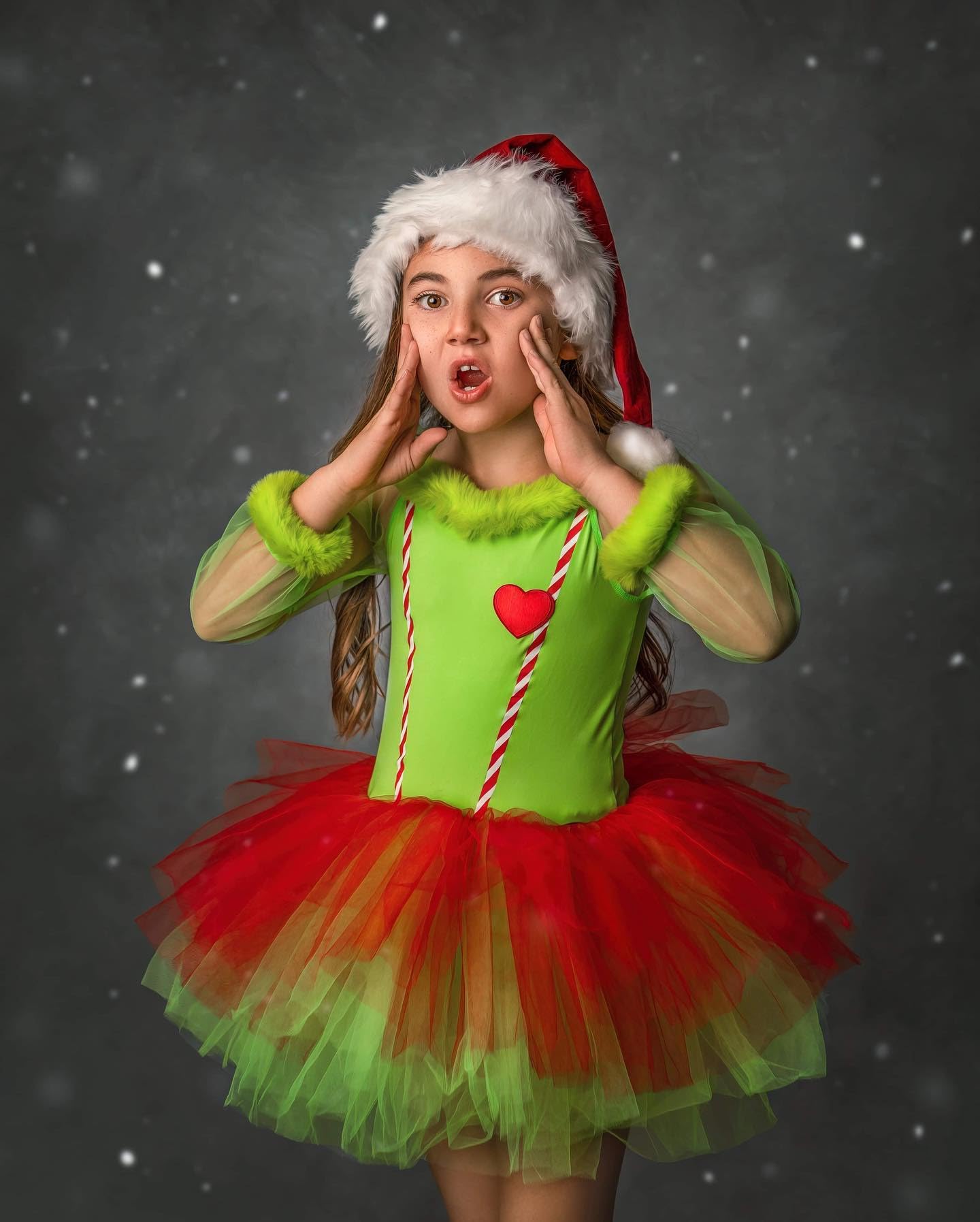 Toddler Girl Christmas Dress Long Sleeve Tulle Dresses Baby Fall Winter Clothes Outfit 1T 2T 3T 4T 5T (Green, 5-6 Years)