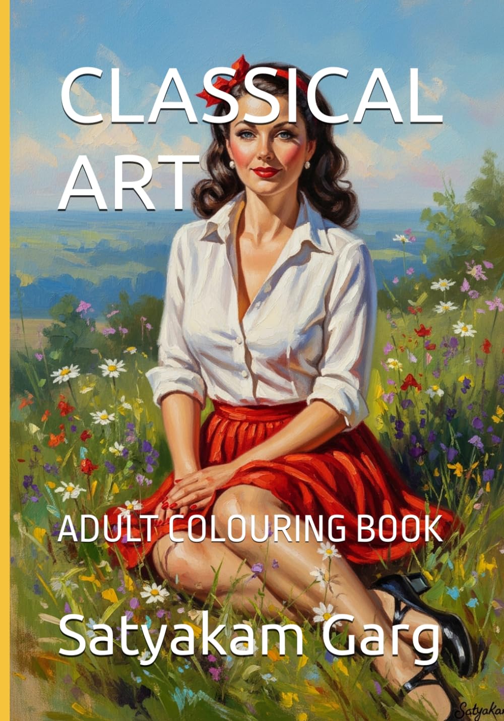 CLASSICAL ART: ADULT COLOURING BOOK