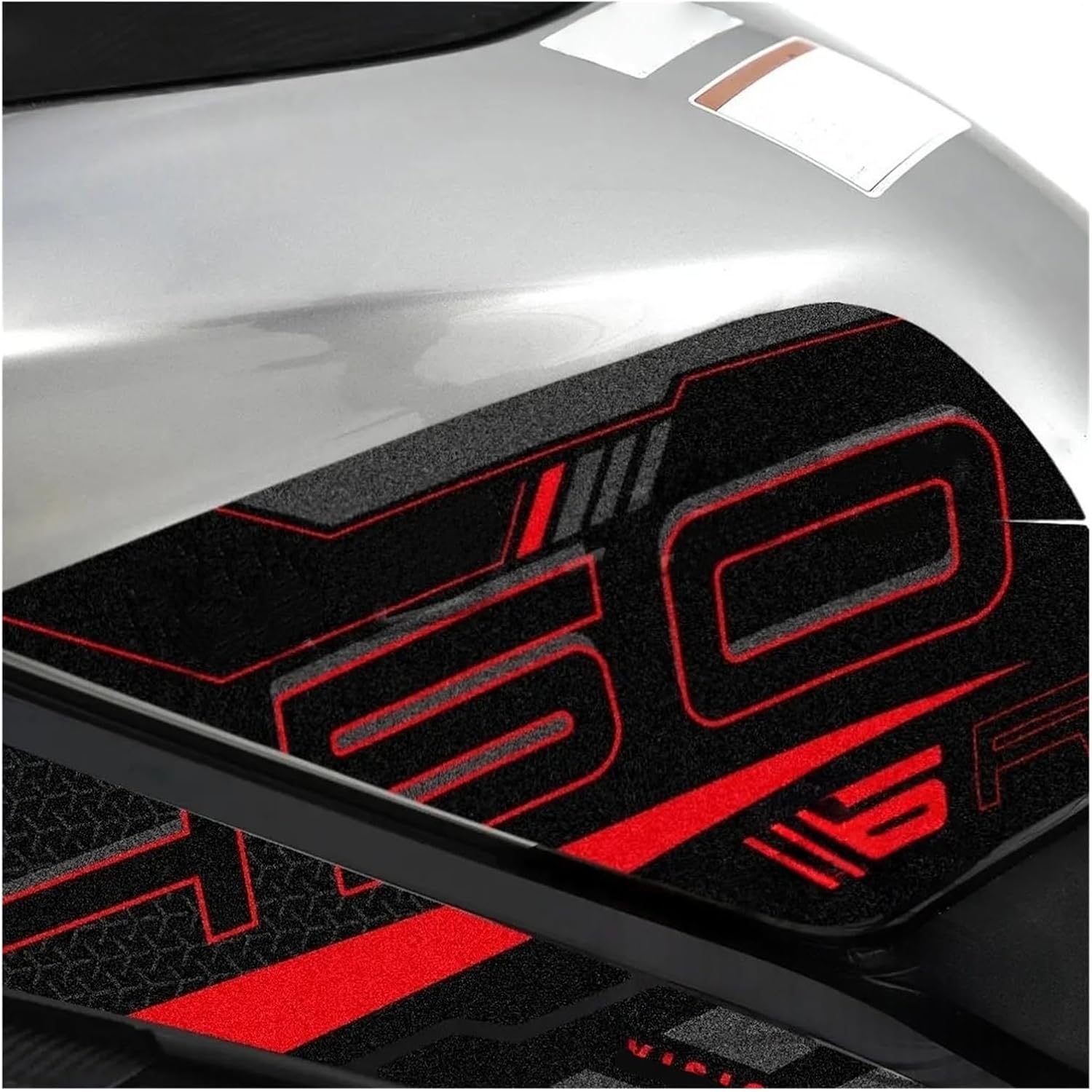 Motorcycle Tank Sticker for 450-SR Motorcycle Accessories Side Fuel Tank Pad Sticker Gas Knee Grip Protection Anti-Slip Decal.