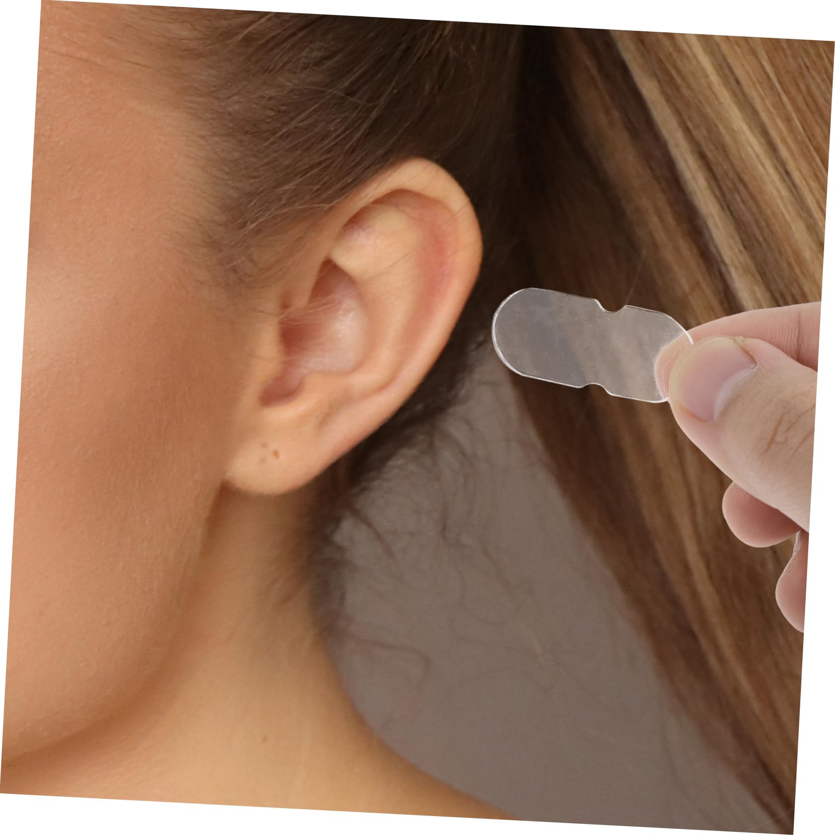 Ipetboom 5sets Cosmetics Vertical Ear Tape Correction Silicone Ear Veneer Ear Tape for Adults Ear Supply 60pcs*5