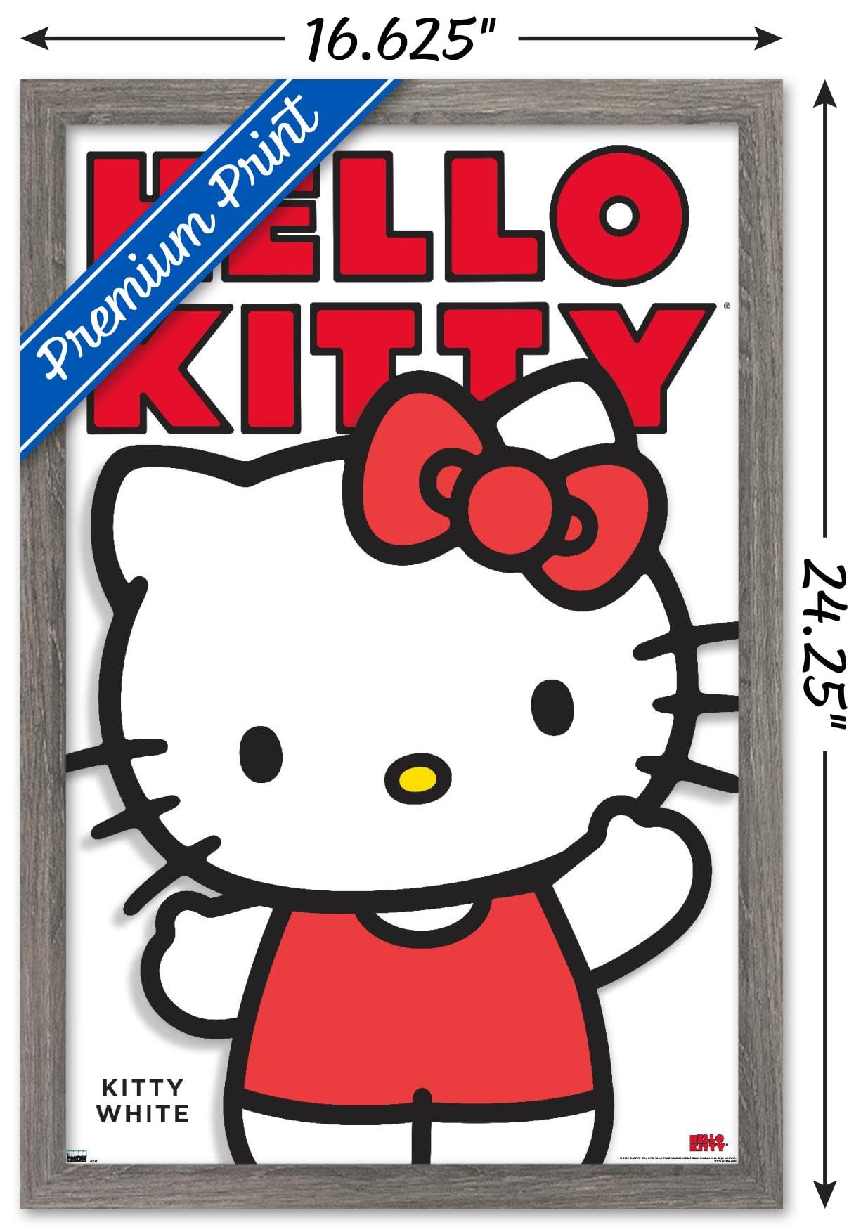 Hello Kitty - Kitty White Feature Series Wall Poster : Amazon.ca: Home