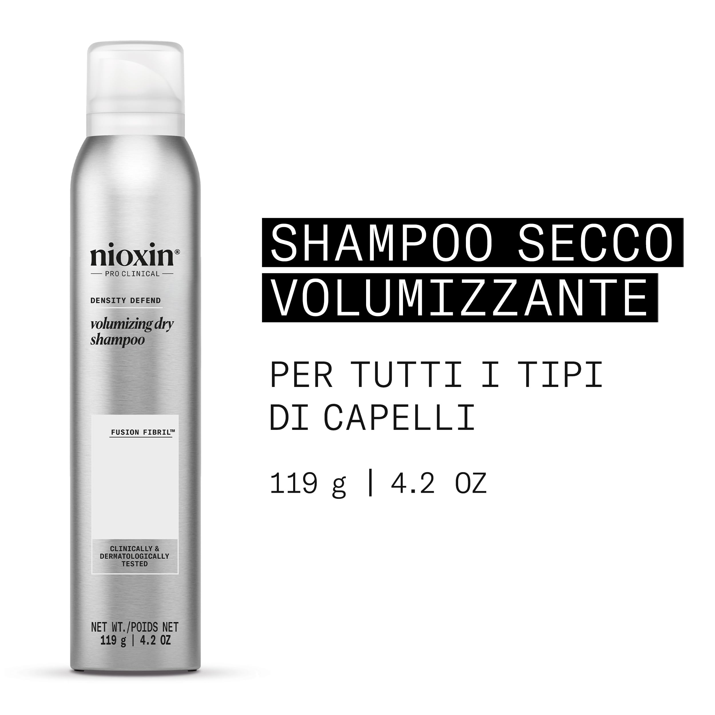 Nioxin Styling Density Defend Instant Fullness 180ml - shampoo secco volumizzante, 433 g (Pack of 1) - Image 2