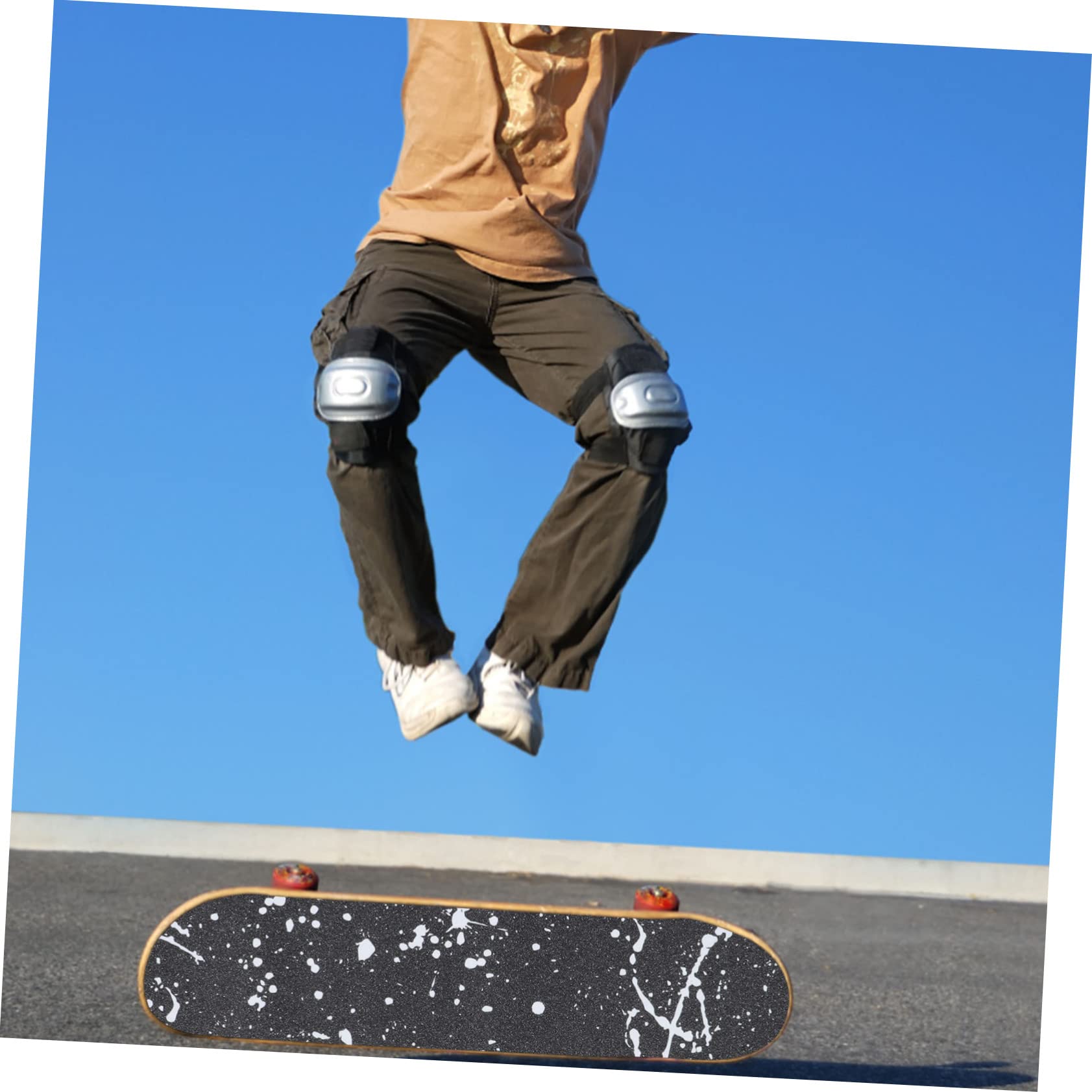 Bande Antidérapante (grip Tape) Pour Skateboard - 85x24 Cm, Imperméable, Autocollant Décoratif Et Protecteur - 3
