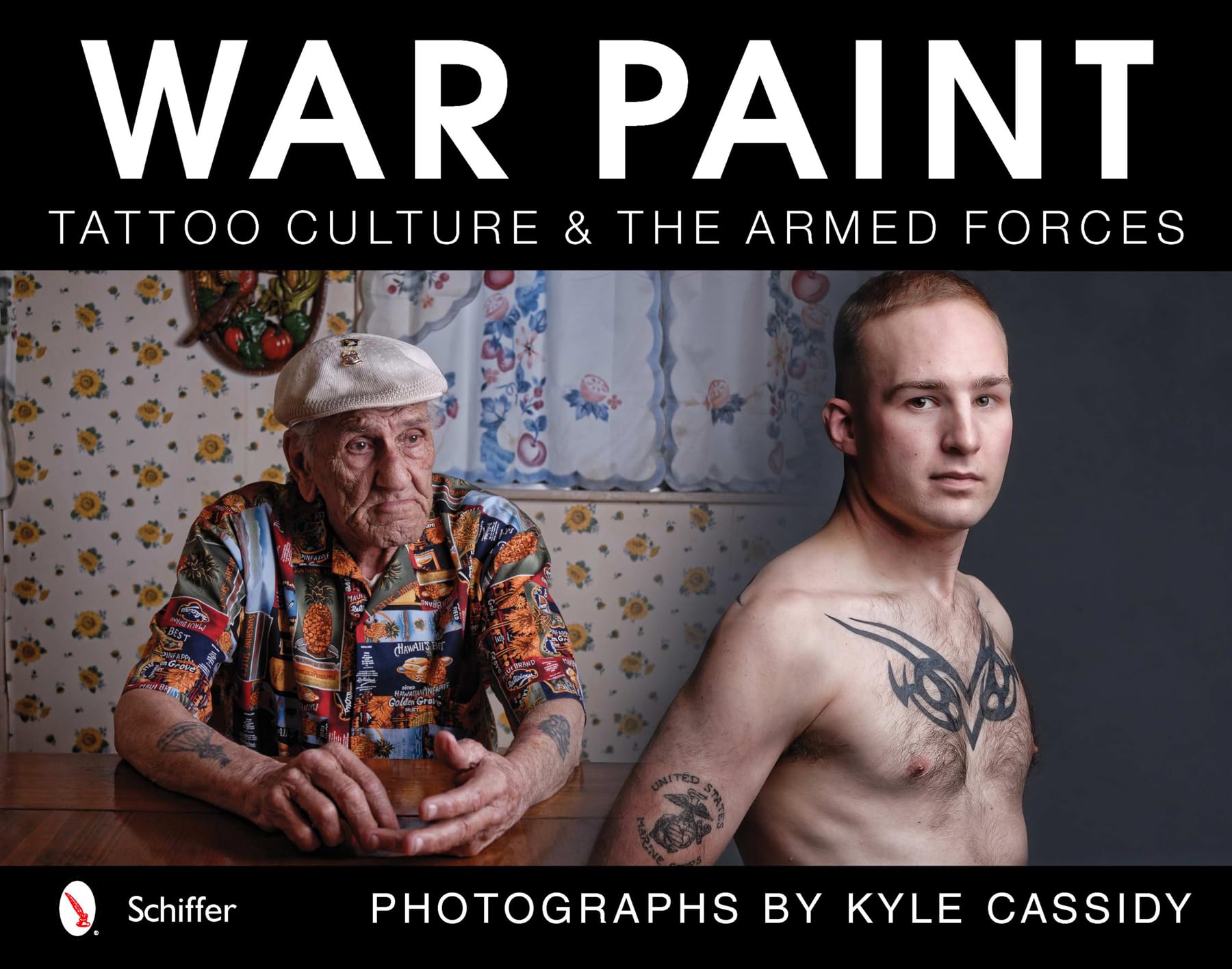 Idée cadeau originale : livre War Paint Tattoo Culture & the Armed Forces pour passionné