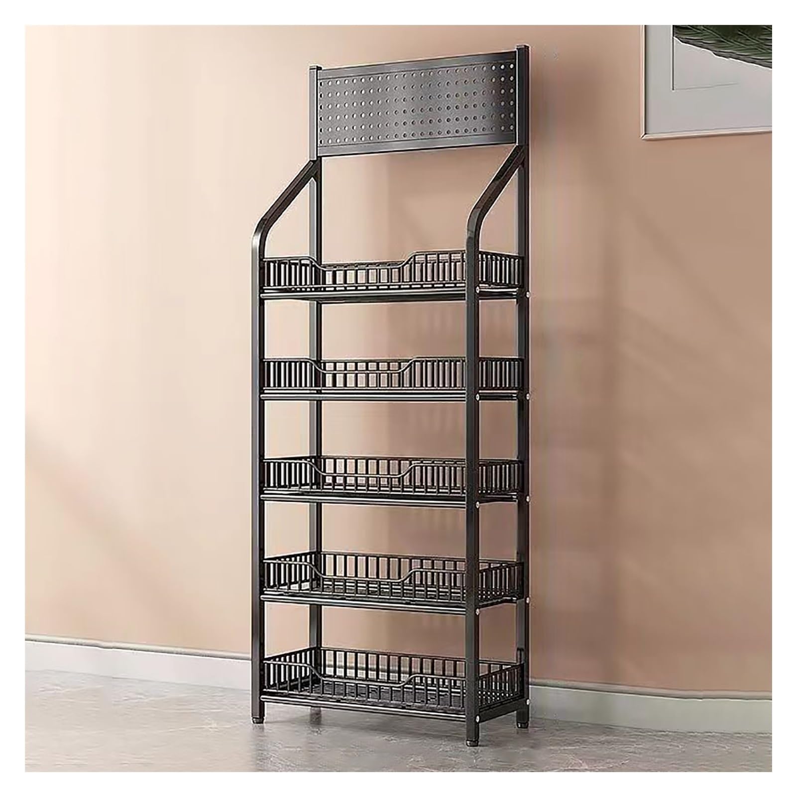 Amazon｜3/4/5段スーパーマーケット陳列棚、スナック棚