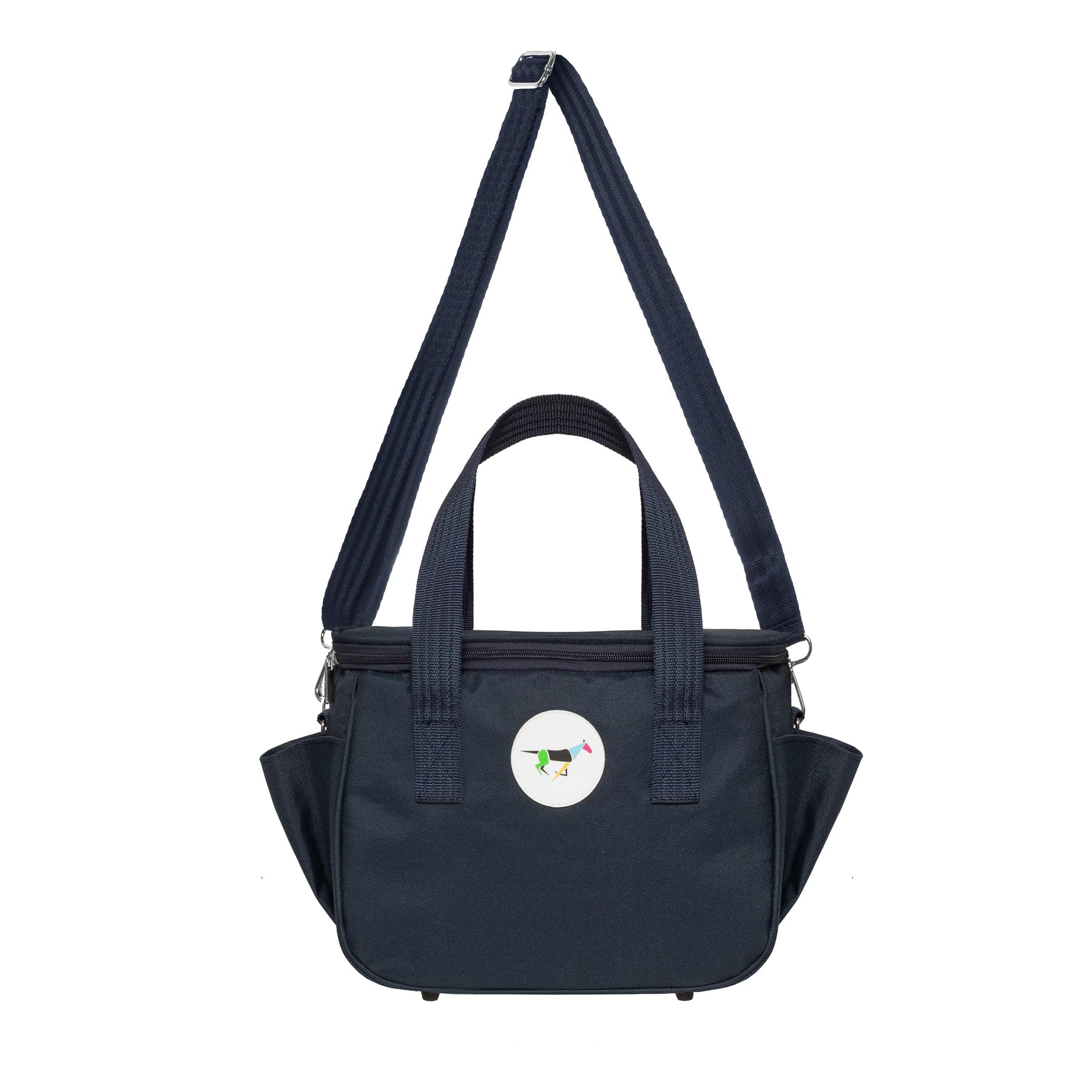 Sac de pansage pour cheval, sac pour brosses et accessoires Dream (bleu marine)