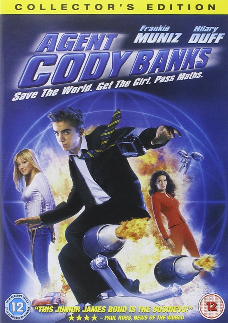 AGENT CODY BANKS - COLLECTOR'S EDITION  - DVD - PAL - WATCHED ONCE