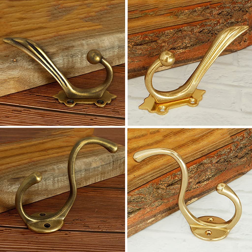 Ganci Da Parete Per Chiavi E Oggetti - Set Da 100 Ganci Con Viti | Per Appendere Cappelli, Sciarpe, Borse - Foto 8