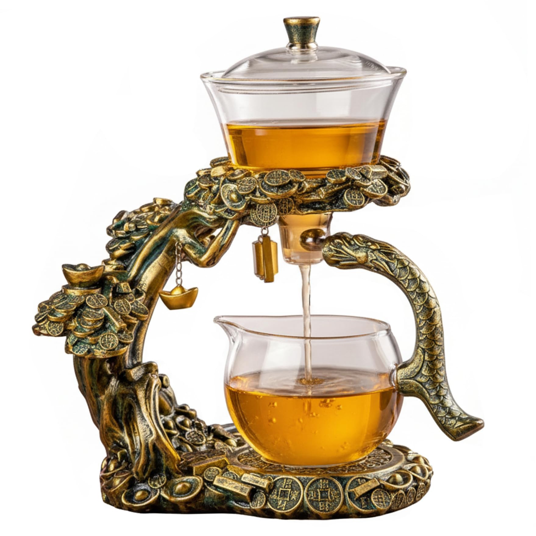 Théière magnétique Kung Fu en verre le cadeau idéal pour amateurs de thé