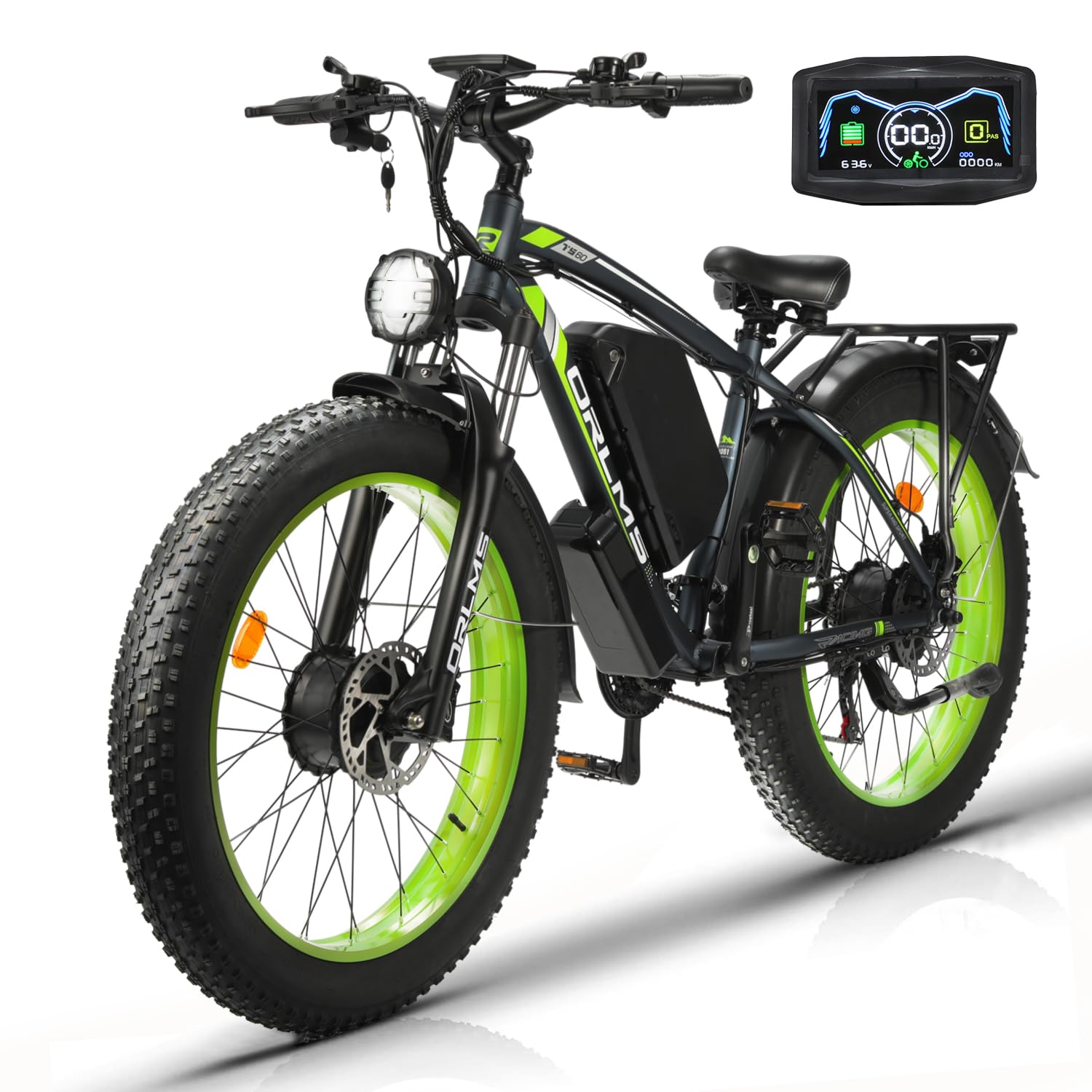 Lanshanchu 6000W Peak Dual Motor Electric Bike